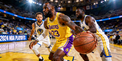 NBA季后赛 湖人勇士激战